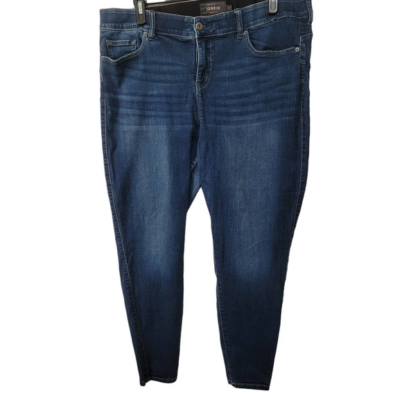 torrid Denim - Torrid Womens Plus Size Bombshell Skinny Jeans Size 22R
